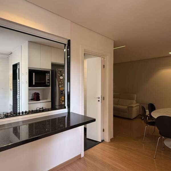 Sala ampla Apartamento de 2 quartos à venda no The Falls Vila da Serra
