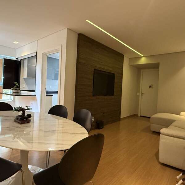 Sala de jantar Apartamento de 2 quartos à venda no The Falls Vila da Serra