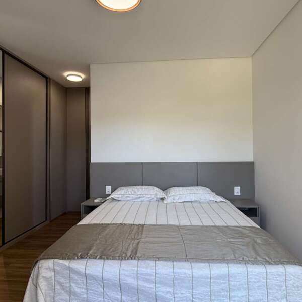 Suíte master Apartamento mobiliado de 3 Quartos para Alugar no Luar Vale do Sereno