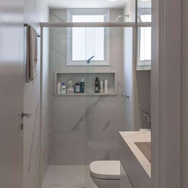 Banheiro social Apartamento de 3 quartos à venda no Helbor Trend Vila da Serr