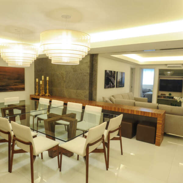 SALA AMPLA Apartamento de 4 quartos, à venda, no Green Tower Tennis Residence, Vila da Serra