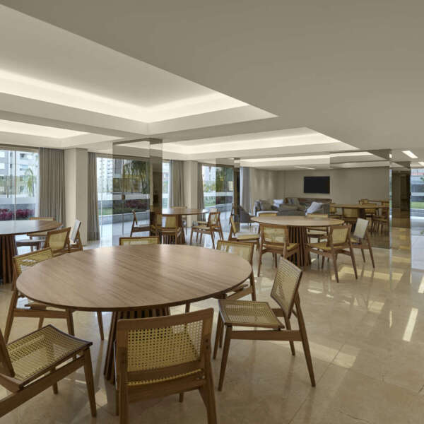 SALAO DE FESTAS Apartamento de 4 quartos, à venda, no Green Tower Tennis Residence, Vila da Serra