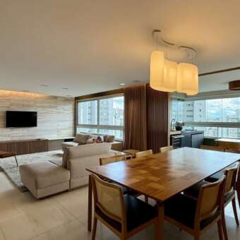 Sala Apartamento 4 quartos para alugar na Alameda Oscar Niemeyer Vila da Serra