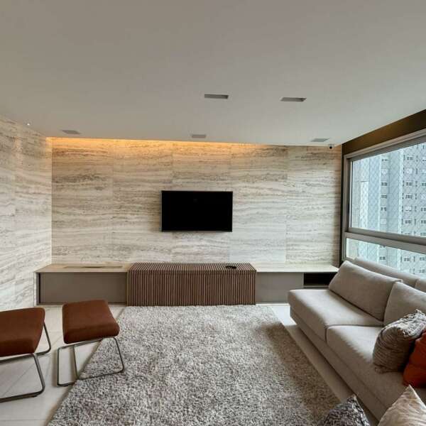 Sala tv Apartamento 4 quartos para alugar na Alameda Oscar Niemeyer Vila da Serra