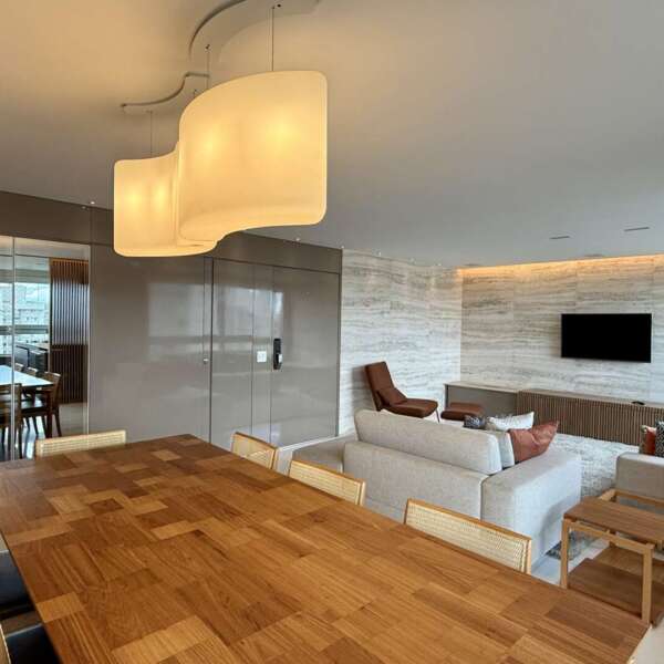 Ssala de jantar Apartamento 4 quartos para alugar na Alameda Oscar Niemeyer Vila da Serra