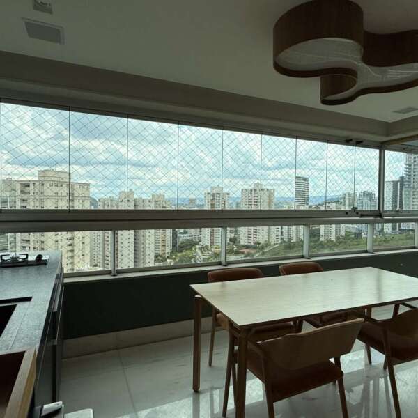 Varanda gourmet Apartamento 4 quartos para alugar na Alameda Oscar Niemeyer Vila da Serra