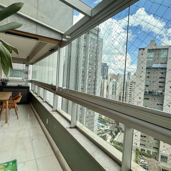 Varanda vista Apartamento 4 quartos para alugar na Alameda Oscar Niemeyer Vila da Serra