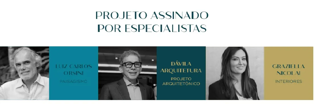 Projeto assinado por especialistas Apartamento de 4 quartos 3 vagas Le Sommet Patrimar Vila da Serra
