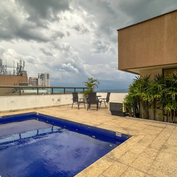 Piscina Cobertura com 05 Quartos 402m² à venda por R$6.100.000,00 em Vila da Serra - Nova Lima
