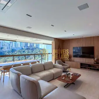 Sala com visa Apartamento de 4 Quartos à venda no Vale do Sereno - Bosque do Sereno