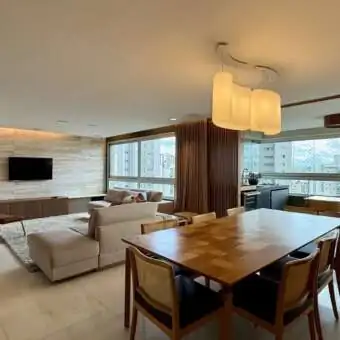 Sala Apartamento 4 quartos para alugar na Alameda Oscar Niemeyer Vila da Serra